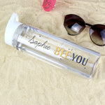 Personalised Bee You Water Bottle
