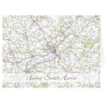 Personalised Present Day Map Card
