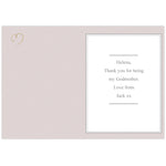 Personalised I Am Glad... Godmother Card