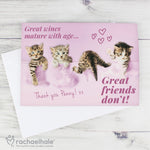 Personalised Rachael Hale 'Great Friends' Card