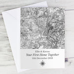 Personalised 1805 - 1874 Old Series Map Compass Card