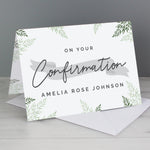 Personalised Confirmation Card