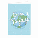 Personalised Bon Voyage Card