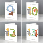 Personalised Animal Birthday Card
