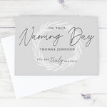 Personalised Truly Blessed Naming Day Card