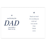 Personalised Stepdad Card