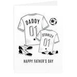 Personalised Football Mini Me Card