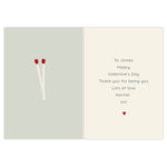 Personalised The Perfect Match Card