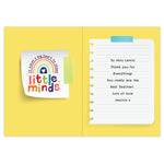 Personalised Shape Little Minds Greeting Card