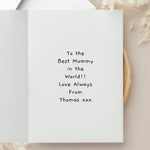 Personalised Photo Upload Card - Gaegu Font