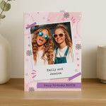 Personalised Photo Upload Polaroid Birthday Card