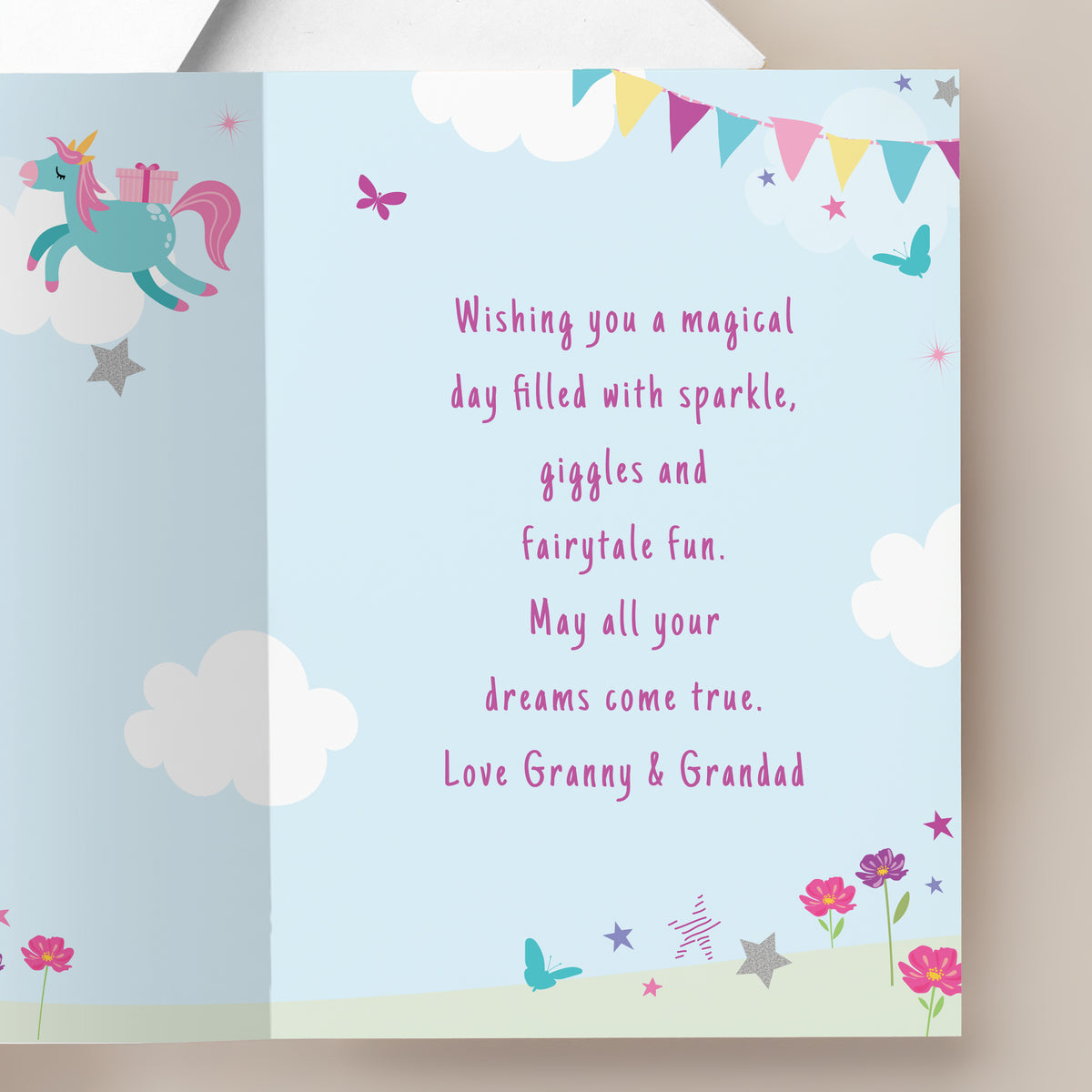 Personalised Photo Upload Princess Birthday Card