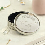 Personalised Birthday Round Trinket Box