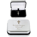 Personalised Cross Necklace and Box