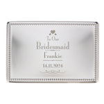 Personalised Decorative Wedding Bridesmaid Jewellery Box