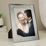 Personalised Silver 5x7 Decorative Our Daughters Wedding Photo Frame