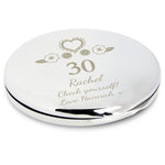 Personalised Birthday Craft Compact Mirror