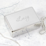Personalised Name Rectangular Jewellery Box