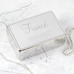 Personalised Rectangular Jewellery Box