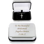 Personalised Box with Cross Necklace