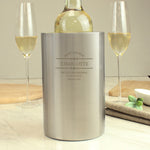 Personalised Diamond Wine Cooler