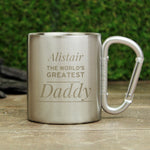 Personalised 'Any Message' Stainless Steel Mug