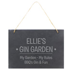 Personalised Large Hanging Slate Sign