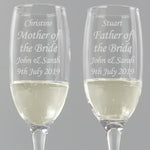 Personalised Celebration Pair of Flutes