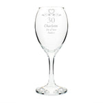 Personalised Birthday Craft Wine Glass
