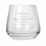 Personalised Free Text Tumbler
