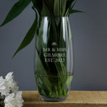 Personalised Bold Font Bullet Vase