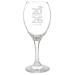 Personalised Class of Graduation Wine Glass
