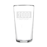 Personalised Name & Date Pint Glass