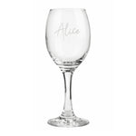 Personalised Name Wine Glass