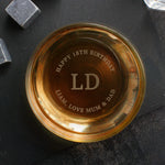 Personalised Base Engraved Initials & Message Tumbler