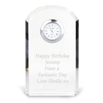 Personalised Crystal Clock