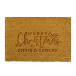 Personalised Christmas Rectangle Indoor Doormat
