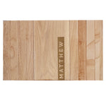 Personalised Name Strip Wooden Sofa Tray