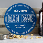 Personalised Man Cave Heritage Plaque