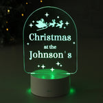 Personalised Free Text Christmas LED Light