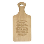 Personalised We Go Together Wooden Paddle Board