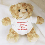 Personalised Teddy Bear - Red Message