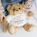 Personalised Girls Free Text Teddy Bear