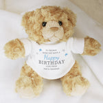 Personalised Boys Free Text Teddy Bear