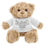 Personalised Botanical Teddy Bear