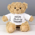 Personalised Truly Blessed Teddy Bear
