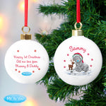 Personalised Me To You Reindeer Bauble