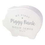 Personalised My First Piggy Bank