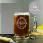 Personalised Beer Label Pint Stern Tankard