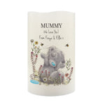 Personalised Me to You Floral LED Candle